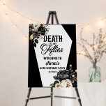 Death To Fifties 60th Birthday Party Welcome Sign<br><div class="desc">This is a Death To My Fifties Floral 60th Birthday Party Welcome Sign!</div>