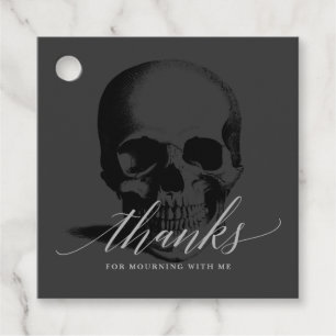 Death to My 20s 30th Birthday Favor Tag