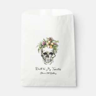 Death to My 20s Birthday Skull Favor Bag