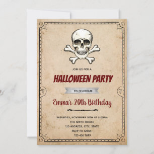Death To My 20s invitation
