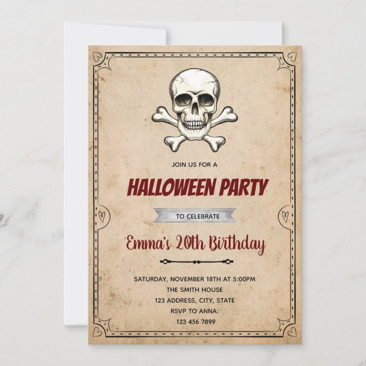 Death To My 20s invitation | Zazzle