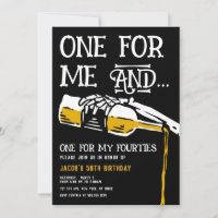 Death to My 40s Invitation
