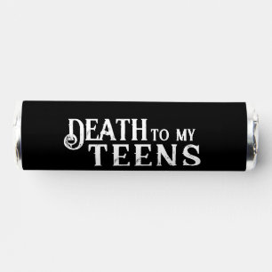 Death To My Teens Trendy Gothic 20th Birthday Breath Savers® Mints
