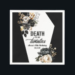 Death To My Twenties Floral 30th Birthday Party Napkins<br><div class="desc">This is a Death To My Twenties Floral 30th Birthday Party Paper Napkins!</div>
