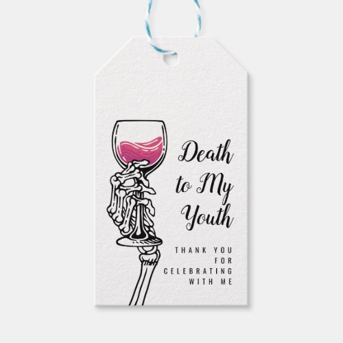 Death to My Youth Gift Tags