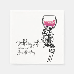Death to My Youth Napkins