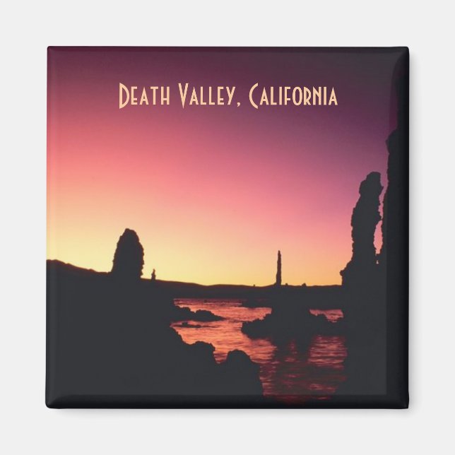 Death Valley CA Photo Travel Souvenir Magnets (Front)