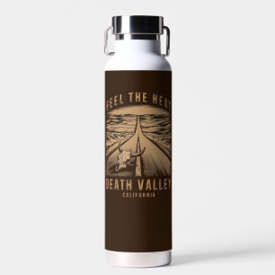 Death Valley California Feel The Heat Water Bottle