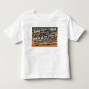 Death Valley, California - Large Letter Scenes Toddler T-shirt