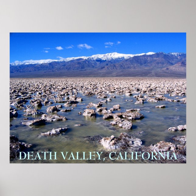 DEATH VALLEY, CALIFORNIA POSTER (Front)
