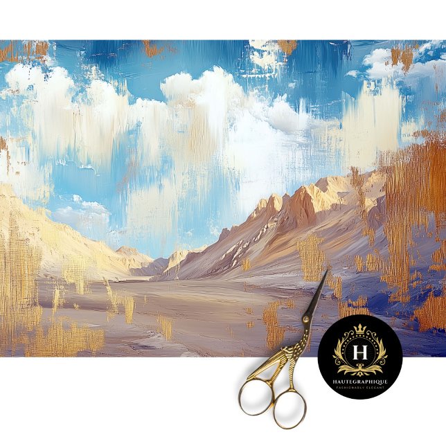 Death Valley Desert California Travel Decoupage  Tissue Paper (Creator Uploaded)