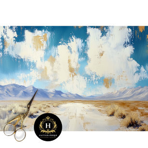 Death Valley Desert California Travel Decoupage  Tissue Paper