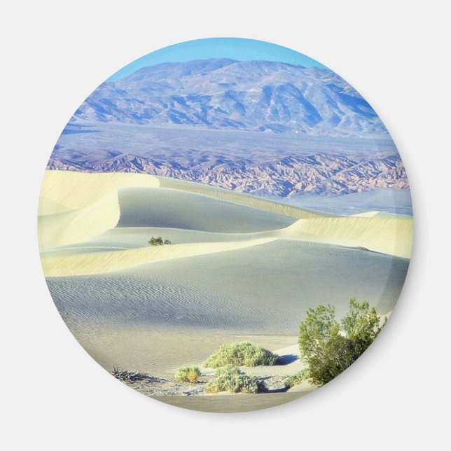 Death Valley Deserts Sand Dunes Magnet (Front)