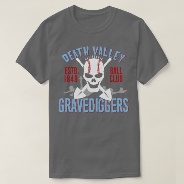Death Valley Gravediggers T-Shirt (Design Front)