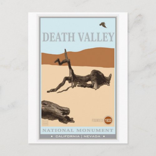 Death Valley National Park 4 Postcard