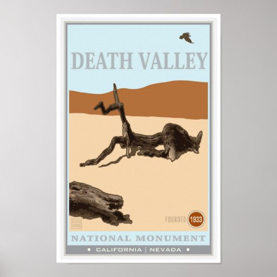 Death Valley National Park 4 Poster | Zazzle.com