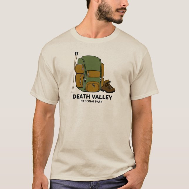 Death Valley National Park Backpack T-Shirt (Front)