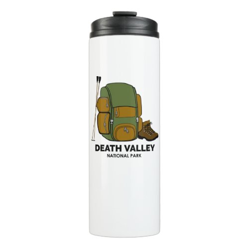 Death Valley National Park Backpack Thermal Tumbler