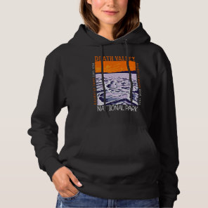 Death Valley National Park Badwater Basin Vintage Hoodie