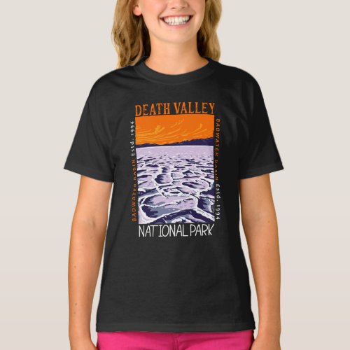  Death Valley National Park Badwater Basin Vintage T_Shirt