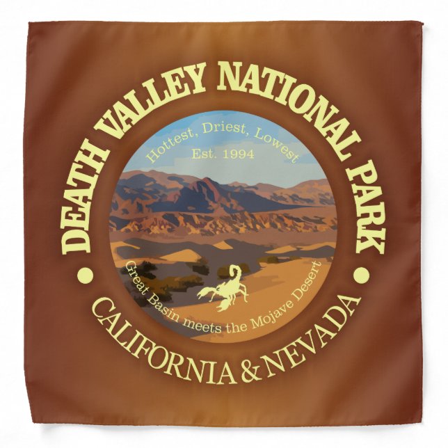 Death Valley National Park Bandana (Front)
