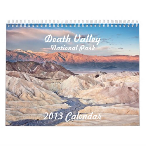 Death Valley National Park Calendar