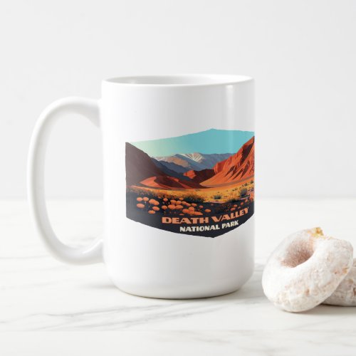 Death Valley National Park California Poppies Coffee Mug