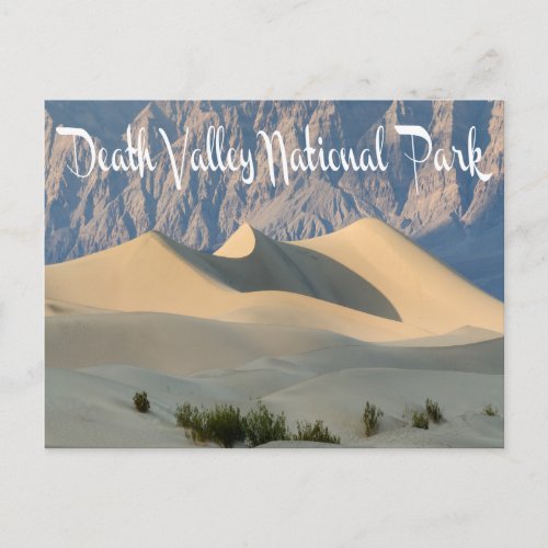 Death Valley National Park California Post Card