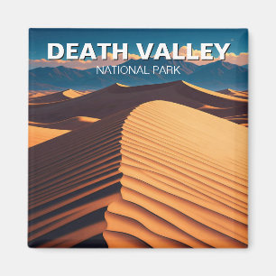 Death Valley National Park California Sand Dune Magnet