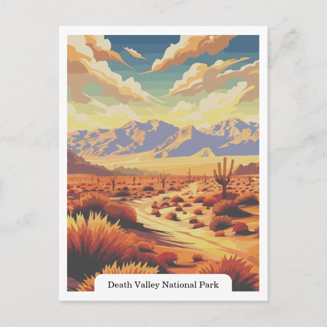 Death Valley National Park, California USA Postcard (Front)