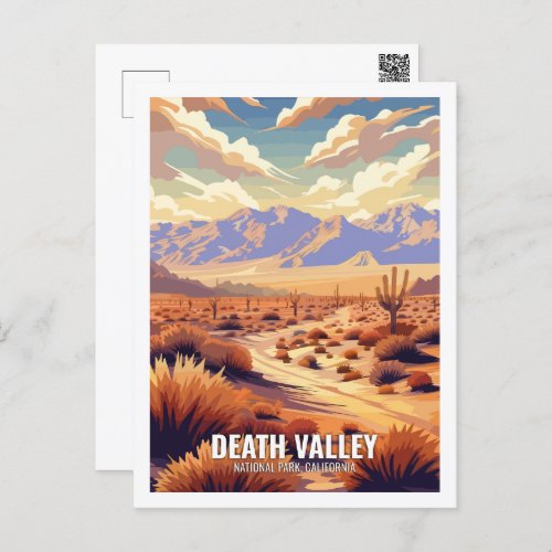 Death Valley National Park California USA  Postcard