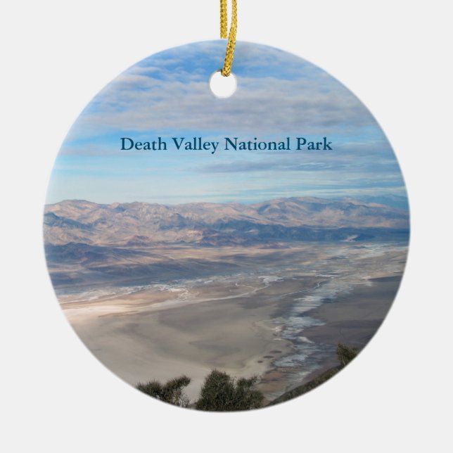 Death Valley National Park Ceramic Ornament (Front)