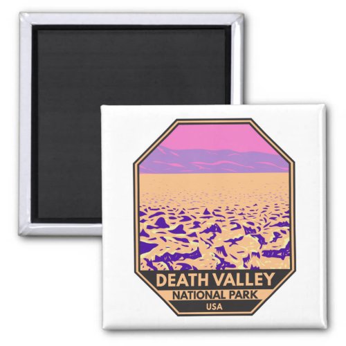Death Valley National Park Devils Golf Course  Magnet