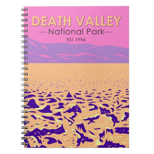 Death Valley National Park Devils Golf Course Notebook