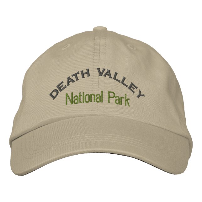Death Valley National Park Embroidered Baseball Hat (Front)
