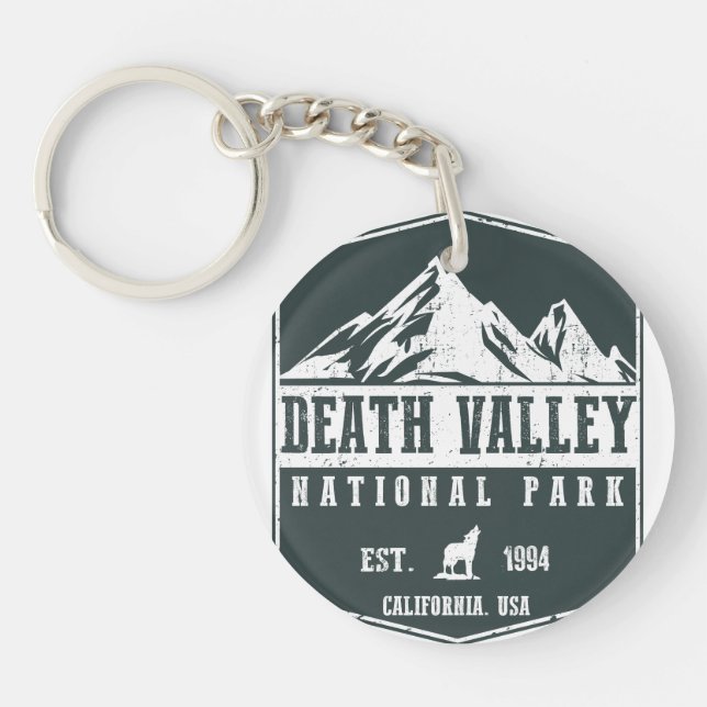 Death Valley National Park Keychain (Front)