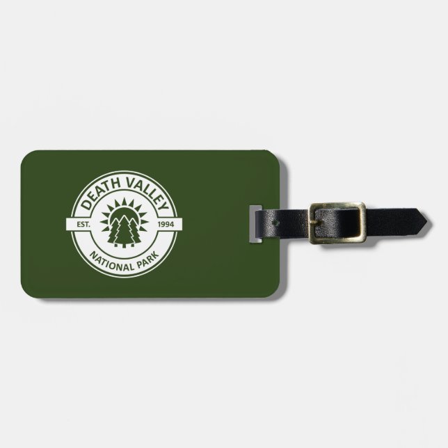 Death Valley National Park Luggage Tag (Front Horizontal)