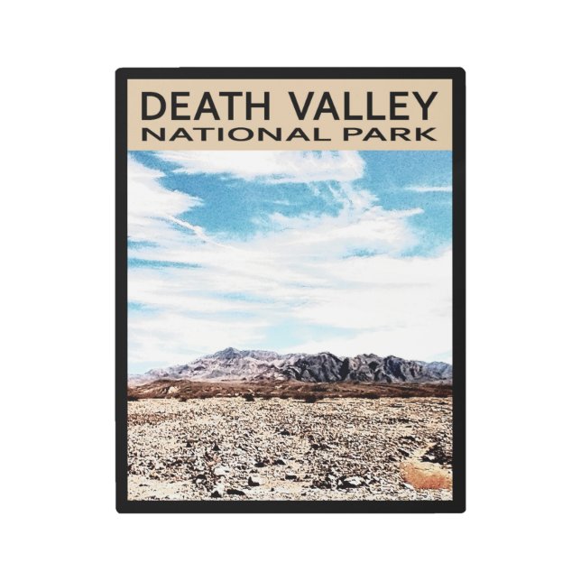 Death Valley National Park Metal Print (Front)