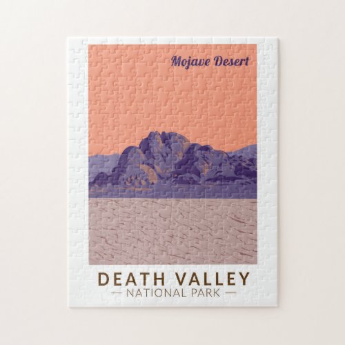 Death Valley National Park Mojave Desert Travel Jigsaw Puzzle