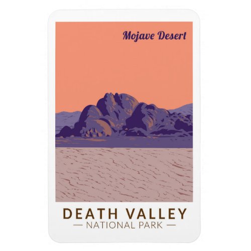Death Valley National Park Mojave Desert Travel Magnet