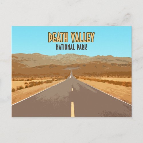 Death Valley National Park Nevada California Postcard