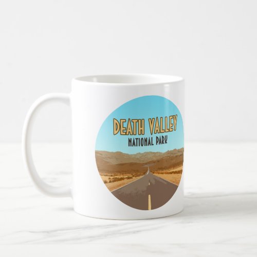 Death Valley National Park Nevada Vintage Coffee Mug