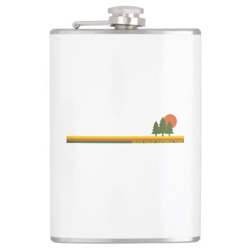 Death Valley National Park Pine Trees Sun Flask
