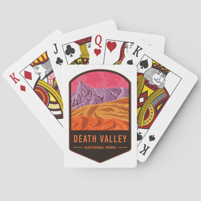 Death Valley National Park Poker Cards (Back)