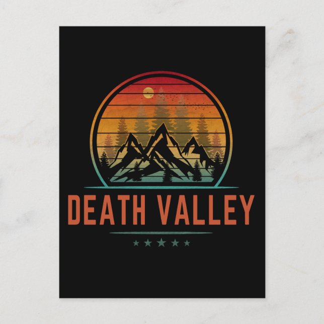 Death Valley National Park Postcard (Front)