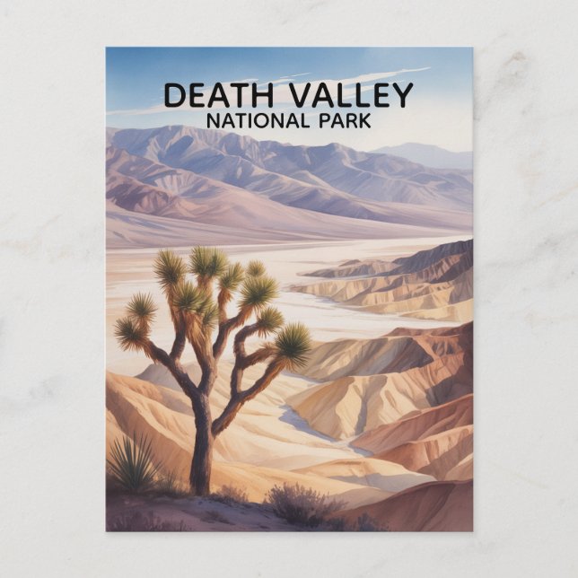 Death Valley National Park Postcard (Front)