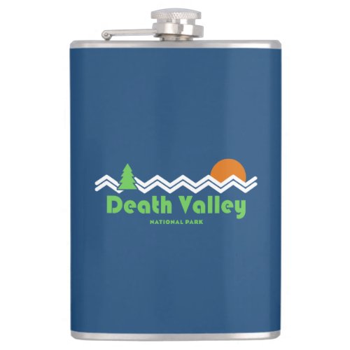 Death Valley National Park Retro Flask