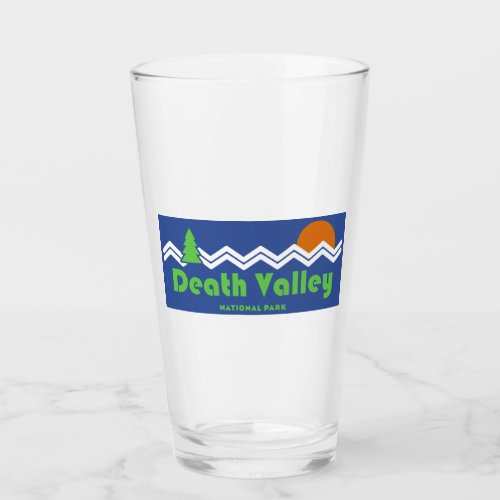 Death Valley National Park Retro Glass