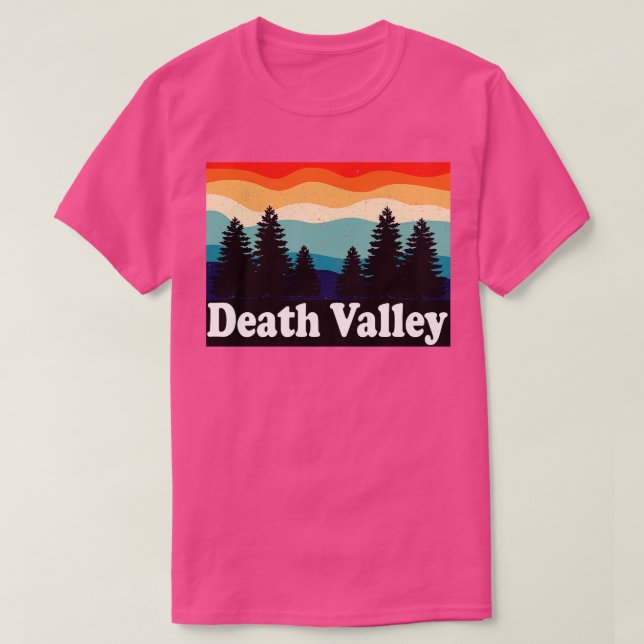 Death Valley National Park Retro T-Shirt (Design Front)
