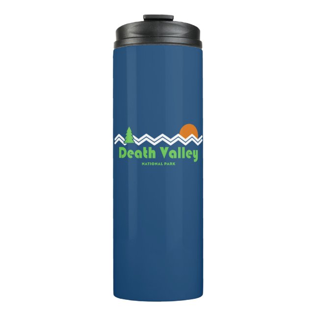 Death Valley National Park Retro Thermal Tumbler (Front)